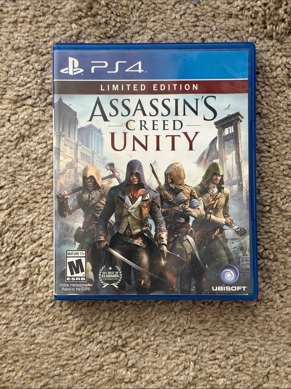 Assassin's Creed Unity (PS4) - Ubisoft Blue Case Limited Edition